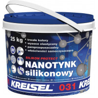 Штукатурка Kreisel NANOTYNK PROTECT 031 декоративна наносиліконова Короїд зерно 3,00 мм 25 кг База В 