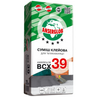 Клейова суміш для теплоізоляції ANSERGLOB BCX 39, 25 кг 