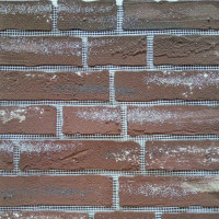 Гнучка цегла Хаотична кладка Кантрі Коричневий Патина Фактурний Bena