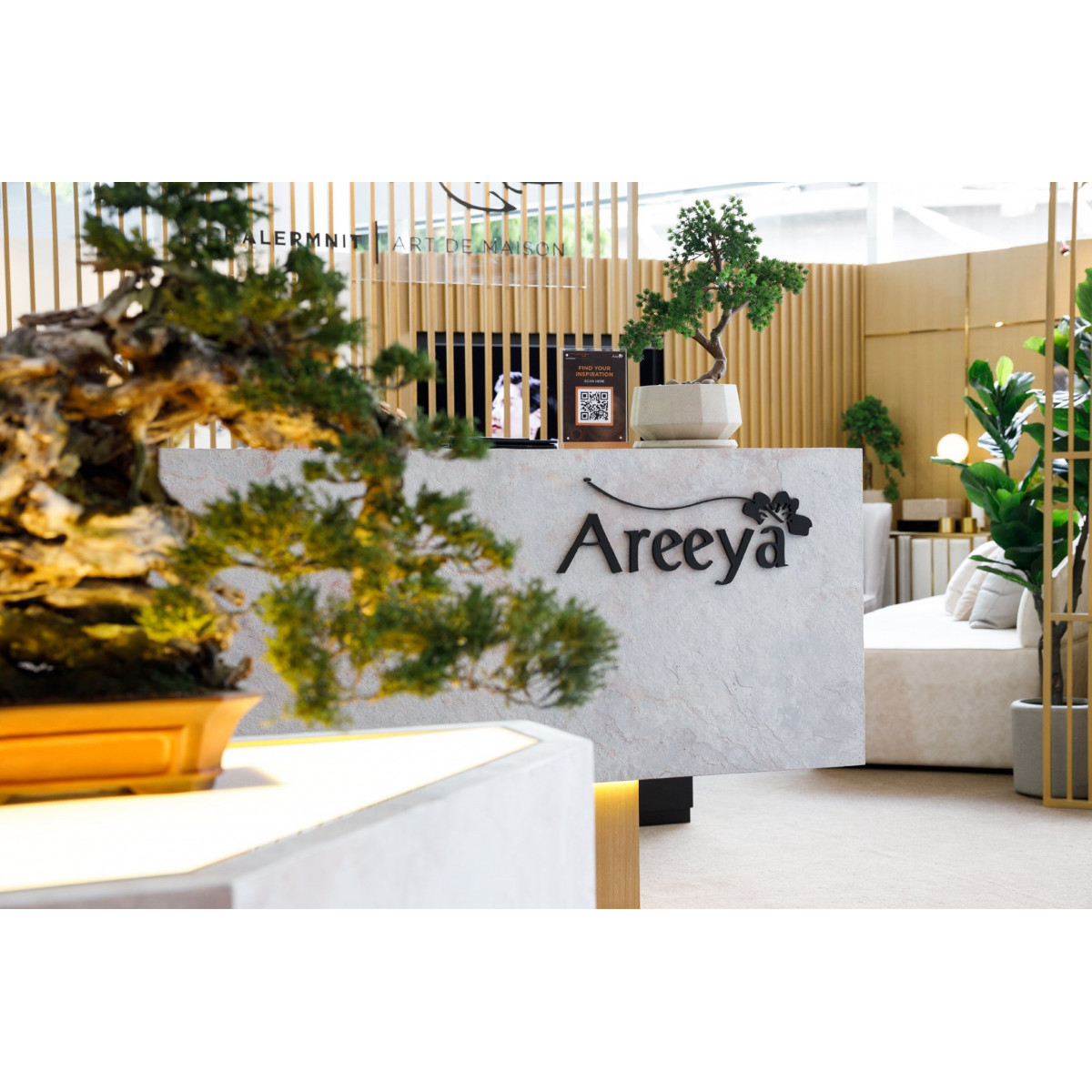 Натуральный гибкий камень для интерьера и фасадов GOLDEN OASIS