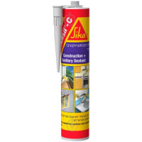 Эластичный силиконовый герметик Sika Sikasil C Transparent 300 мл прозрачный