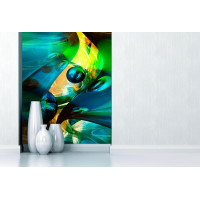 Фотошпалери 3Д райдужна абстракція