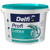 Краска латексная акриловая Delfi "Profi Latex" для внутренних работ 14 кг