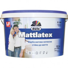 Краска латексная матовая DUFA Mattlatex D 100 10 л