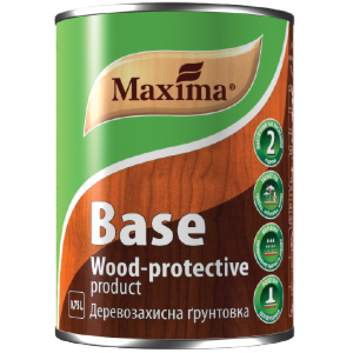 Деревозахисна ґрунтовка Maxima алкідна 2,5 л