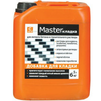 Добавка для раствора Coral Master Кладка 5 л