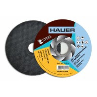 Диск шліфувальний по металу HAUER 125 мм, 6,0 мм, 22 мм
