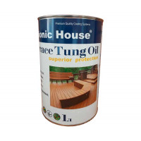 Тунговое масло для террас Bionic House Terrace Tung Oil Superior Protection, 1 л 