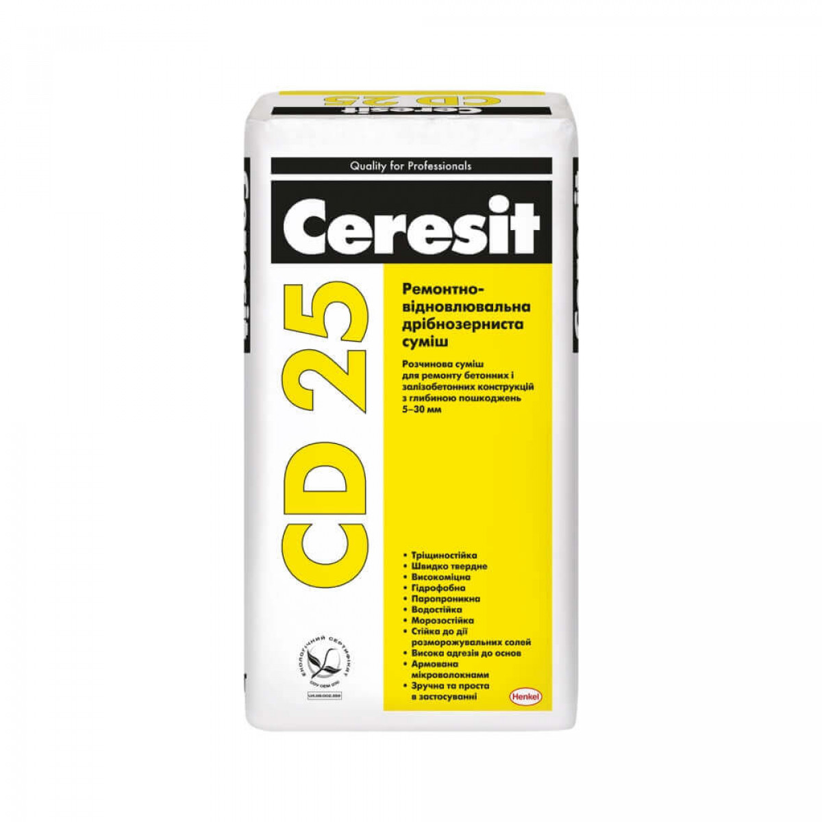 Ремонтно-восстановительная смесь CERESIT CD-25 25 кг