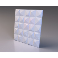 Декоративная гипсовая 3D панель Mosaic Bena 60х60 см, 1 шт