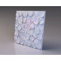 Декоративна гіпсова 3D панель Leaves Bena 60х60 см, 1 шт