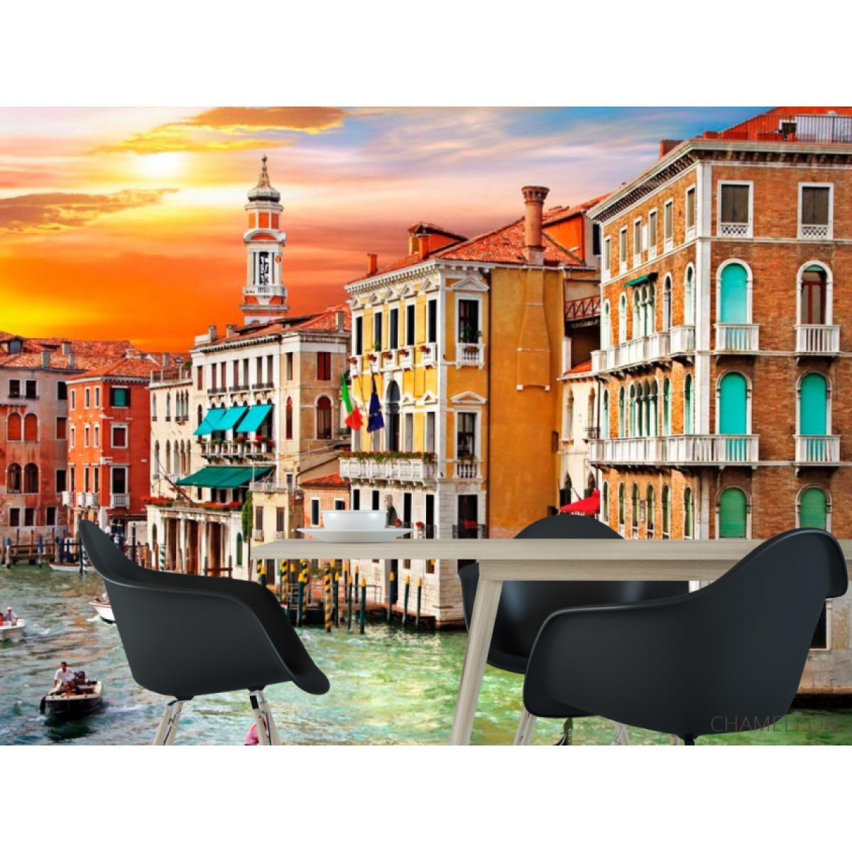 Фотообои Венеция, гондола