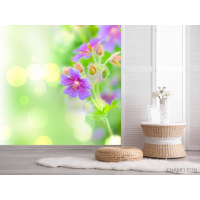 Фотошпалери Фіолетова польова квітка