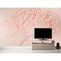 Фотошпалери Рожеве перламутрове дерево