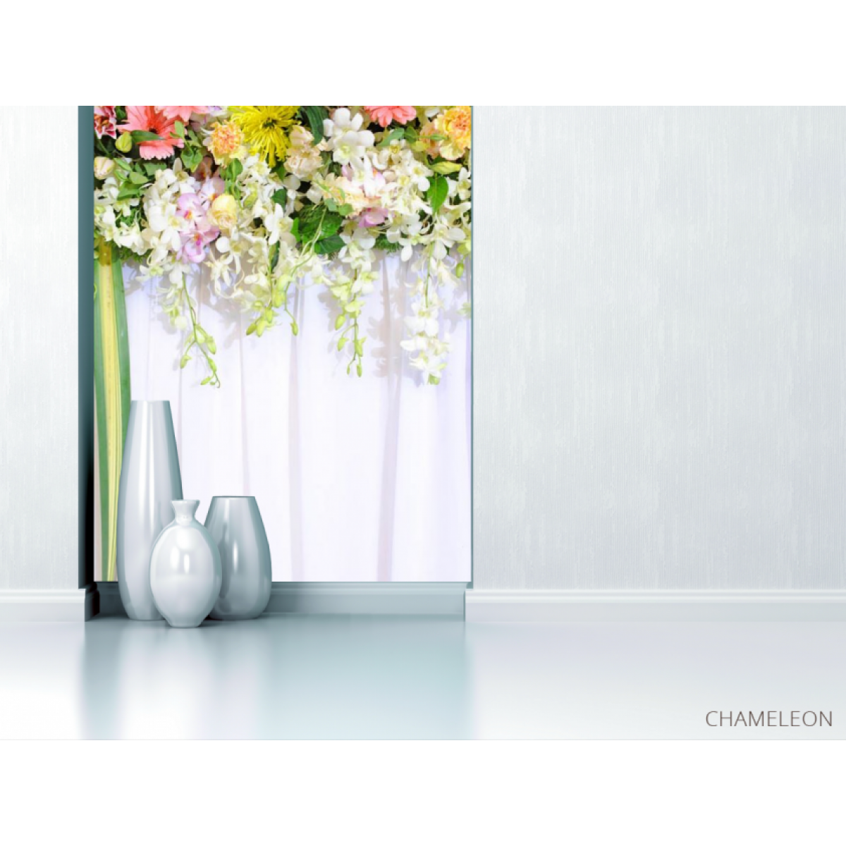 Фотошпалери Квіти зі стелі