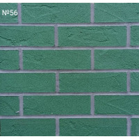Декоративна плитка, гибкий кирпич, клинкер на сетке с защитной пленкой МК-56