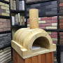 Печь на дровах для пиццы GIRtex MAESTRO 1 комплект
