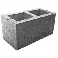 Блок бетонный стеновой сквозной Bena 390х190х190 мм