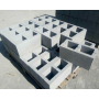 Блок бетонний стіновий з дном Bena 390х190х190 мм