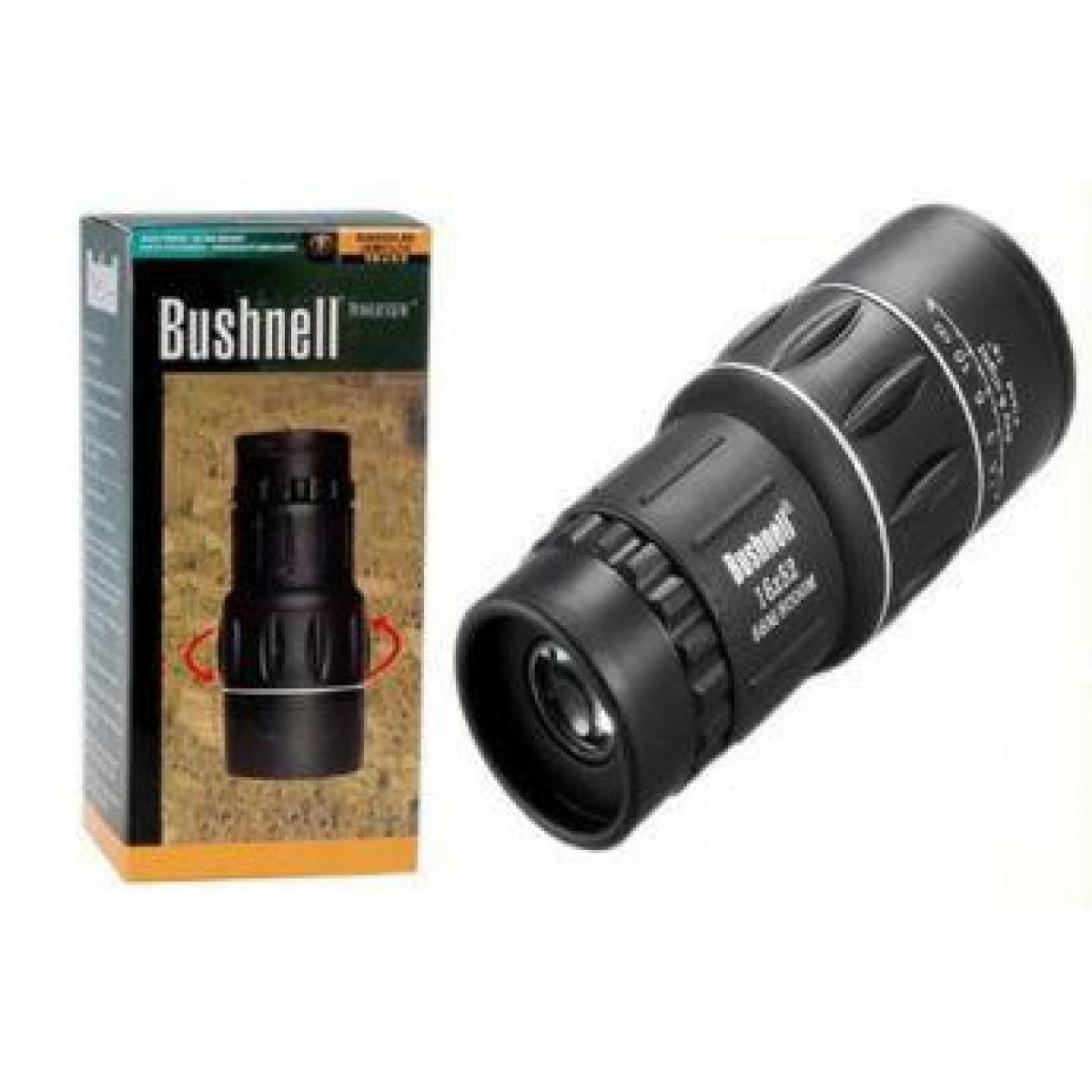 Монокуляр Bushnell 16x52 PowerView монокль, Бушнел, подзорная труба с чехлом