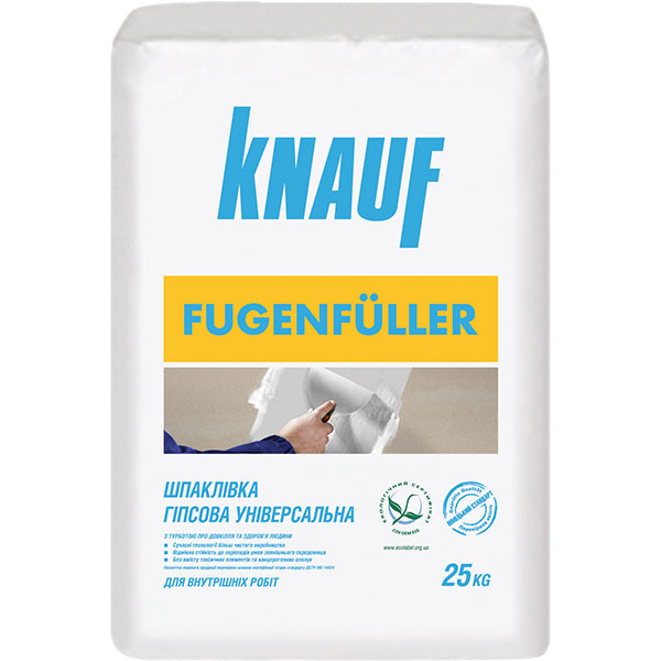 ⋙ Шпаклевка KNAUF ФУГЕНФЮЛЛЕР 25 кг купить за 415.00 грн. с Доставкой ...